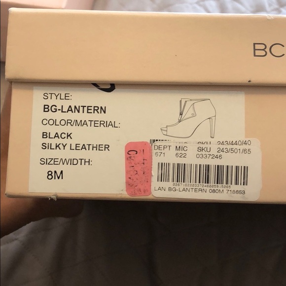 BCBG Black Lantern Booties - Picture 5 of 8